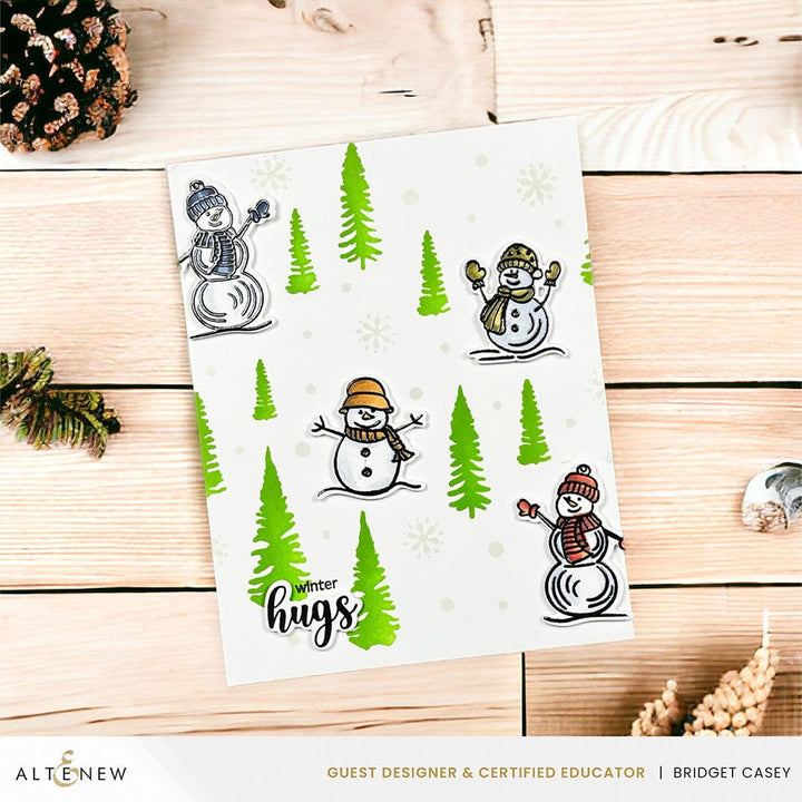 Part A-Glitz Art Craft Co.,LTD Dies Dynamic Duo: Snowy Delight Add-On Die Set