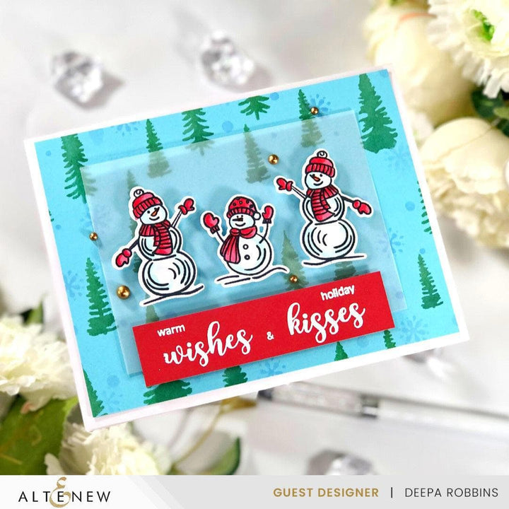 Part A-Glitz Art Craft Co.,LTD Dies Dynamic Duo: Snowy Delight Add-On Die Set