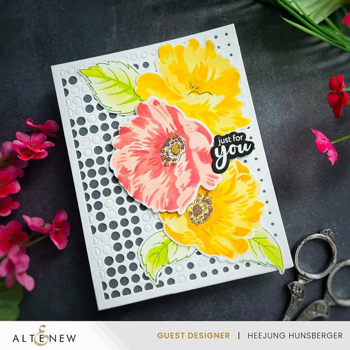 Dynamic Duo: Watercolor Dreams Add-on Die Set