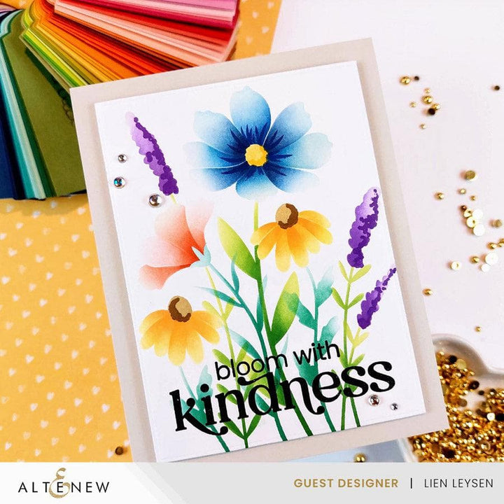 Part A-Glitz Art Craft Co.,LTD Dies Dynamic Duo: Wildflower Bouquet Add-On Die Set