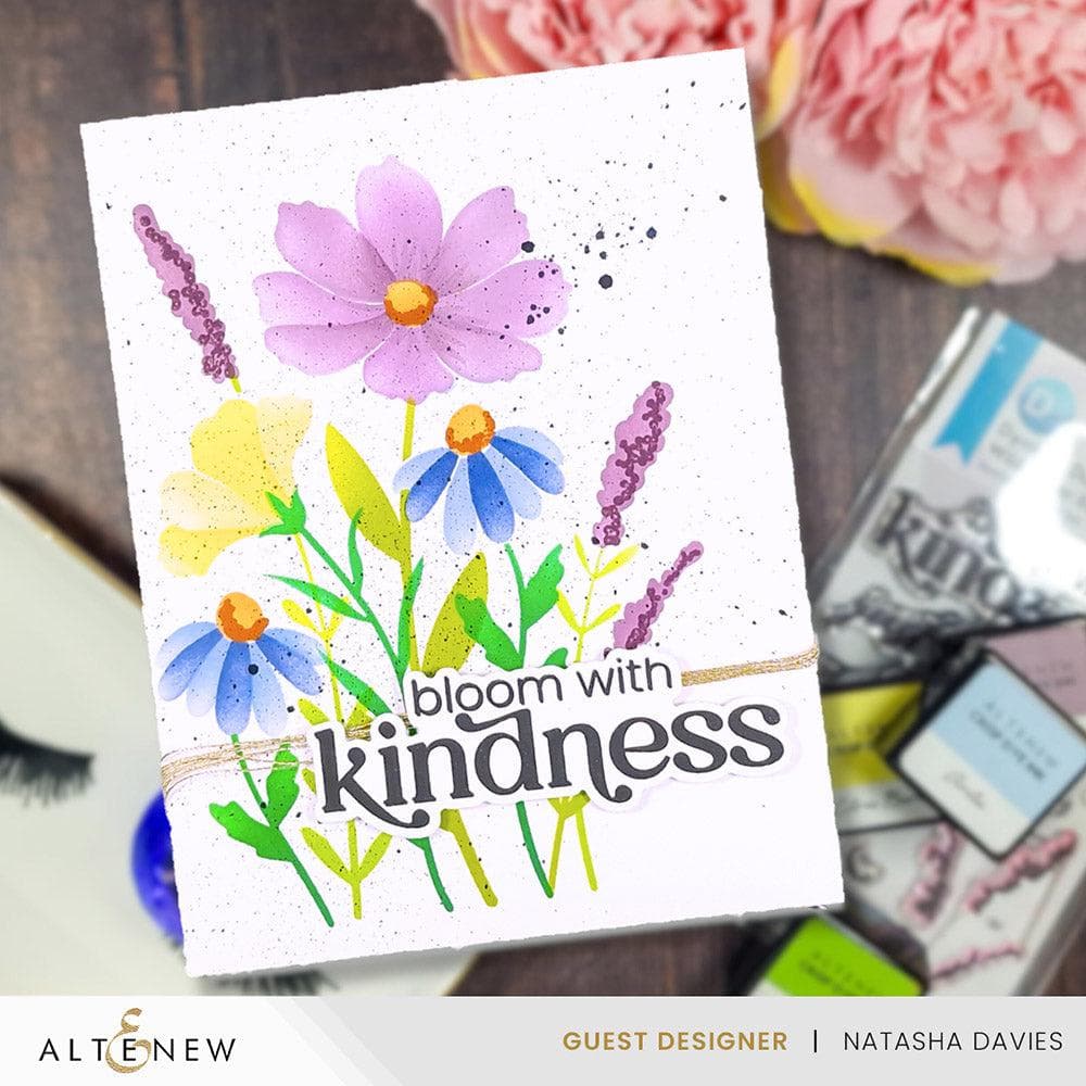 Dynamic Duo: Wildflower Bouquet Add-On Die Set | Altenew