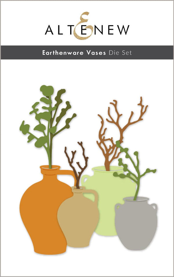Earthenware Vases Die Set