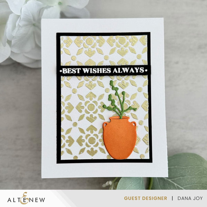 Earthenware Vases Die Set