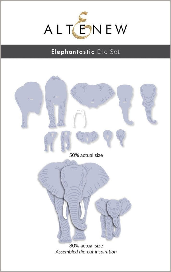 Part A-Glitz Art Craft Co.,LTD Dies Elephantastic Die Set