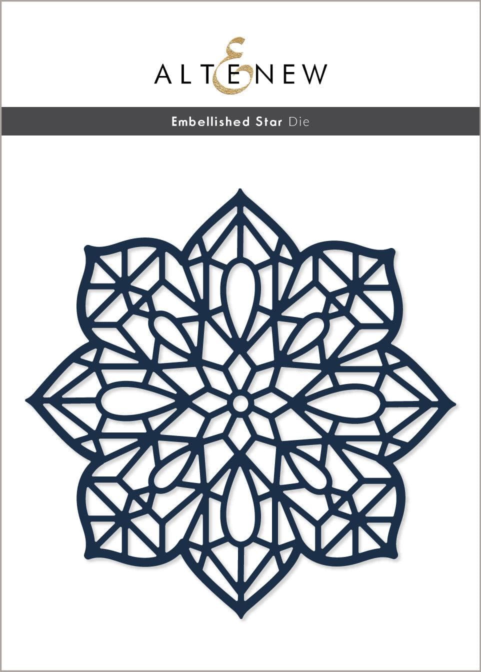 Part A-Glitz Art Craft Co.,LTD Dies Embellished Star Die