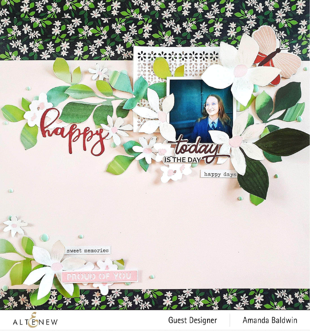 Part A-Glitz Art Craft Co.,LTD Dies Essential Sentiment Strips Die Set