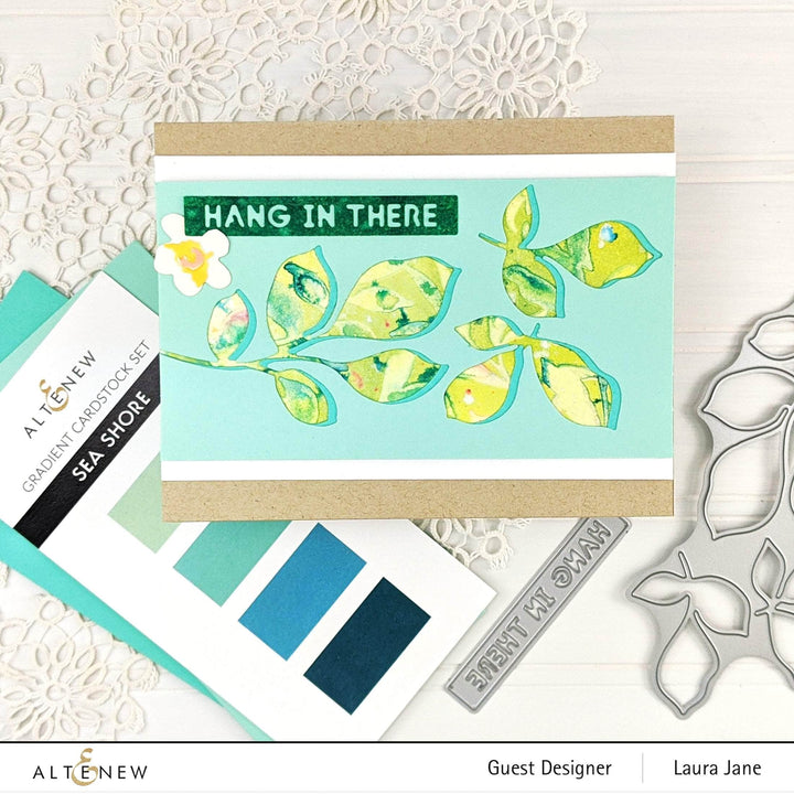 Part A-Glitz Art Craft Co.,LTD Dies Essential Sentiment Strips Die Set