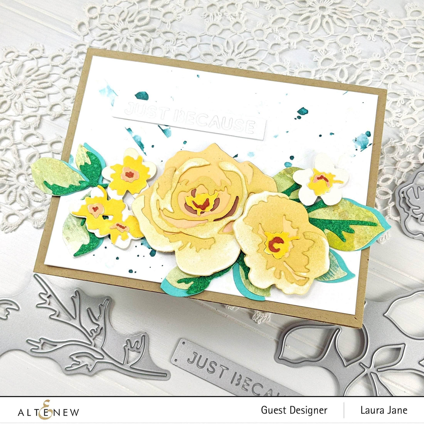 Sentiment Dies Altenew Essential Sentiment Strips 3D Sentiments Die Set, Happy ...