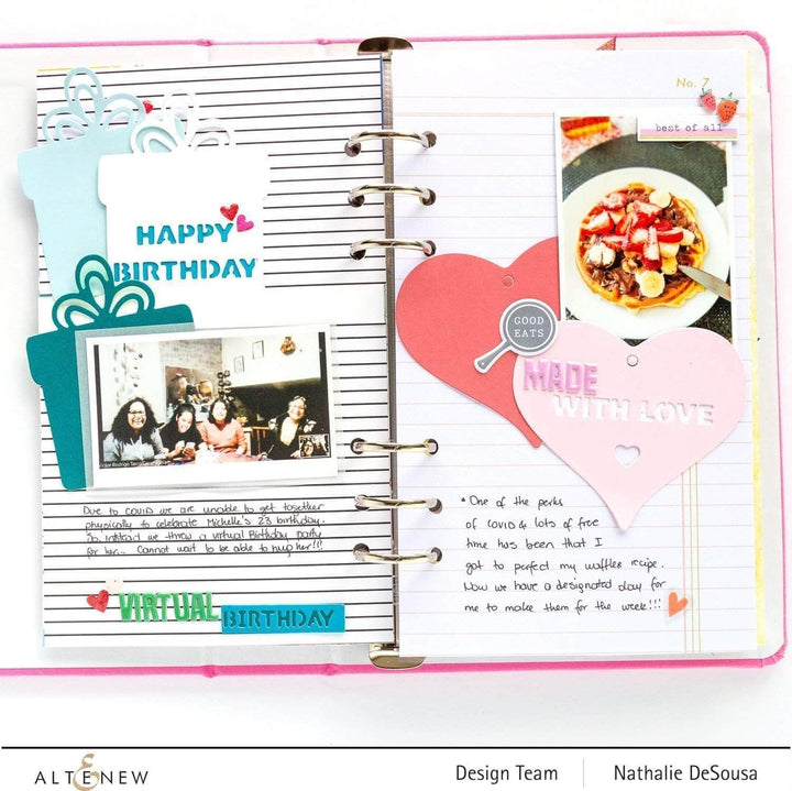 Part A-Glitz Art Craft Co.,LTD Dies Essential Sentiment Strips Die Set