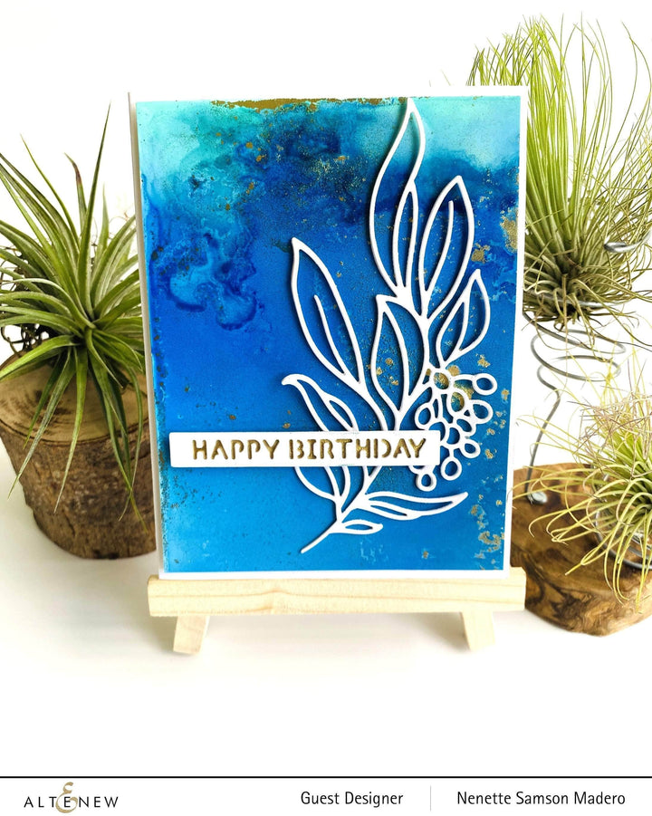 Part A-Glitz Art Craft Co.,LTD Dies Essential Sentiment Strips Die Set