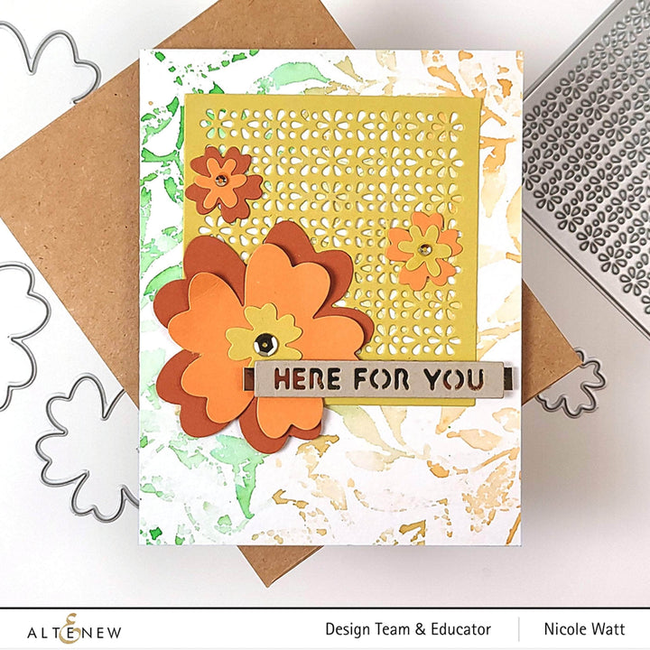 Part A-Glitz Art Craft Co.,LTD Dies Essential Sentiment Strips Die Set