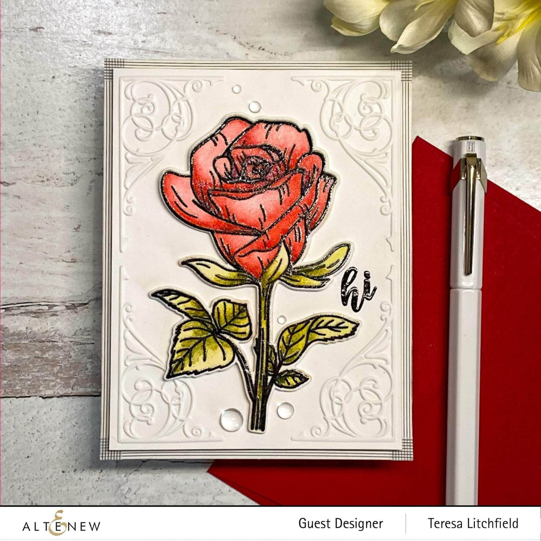 Part A-Glitz Art Craft Co.,LTD Dies Fairy Tale Rose Die Set