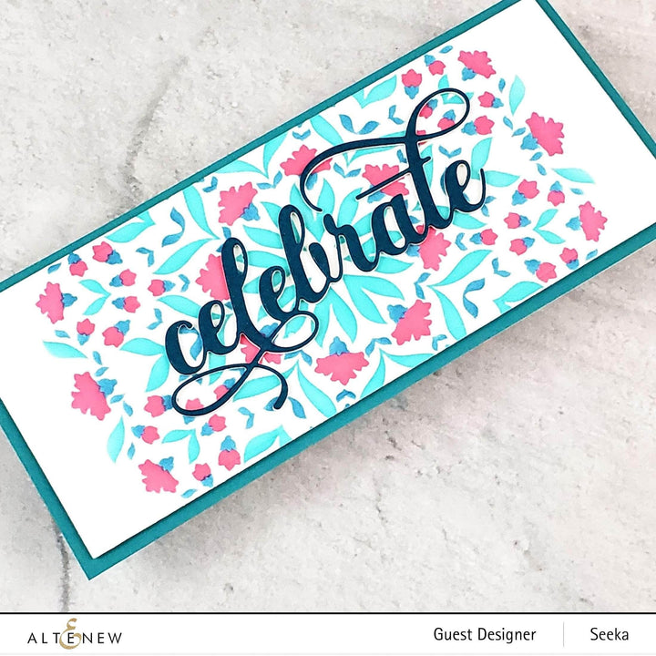 Part A-Glitz Art Craft Co.,LTD Dies Fancy Celebrate Die