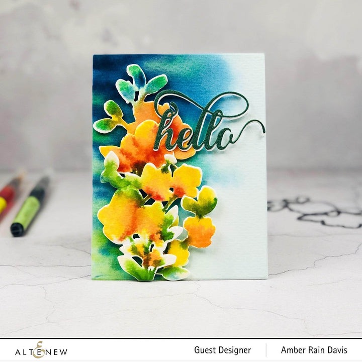 Part A-Glitz Art Craft Co.,LTD Dies Fancy Hello Die