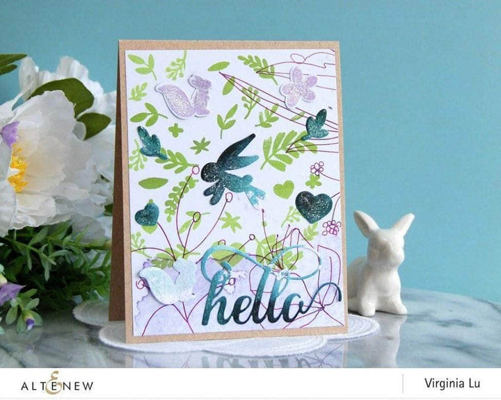 Part A-Glitz Art Craft Co.,LTD Dies Fancy Hello Die