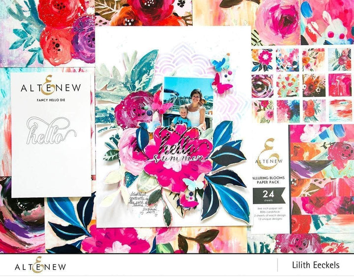 Part A-Glitz Art Craft Co.,LTD Dies Fancy Hello Die