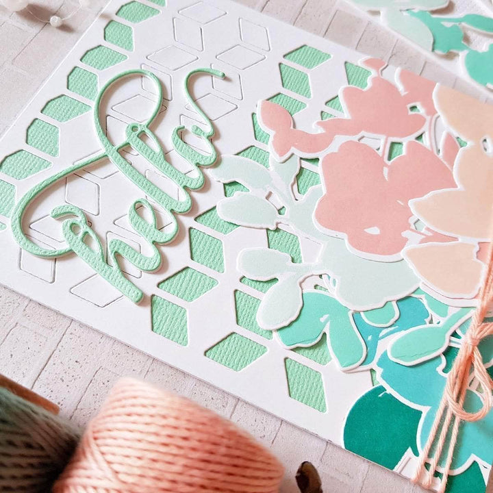 Part A-Glitz Art Craft Co.,LTD Dies Fancy Hello Die