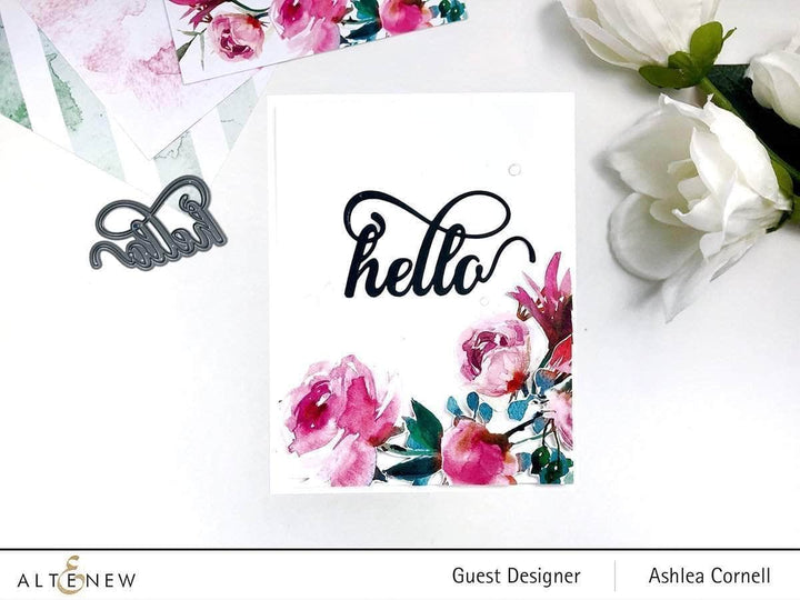 Part A-Glitz Art Craft Co.,LTD Dies Fancy Hello Die