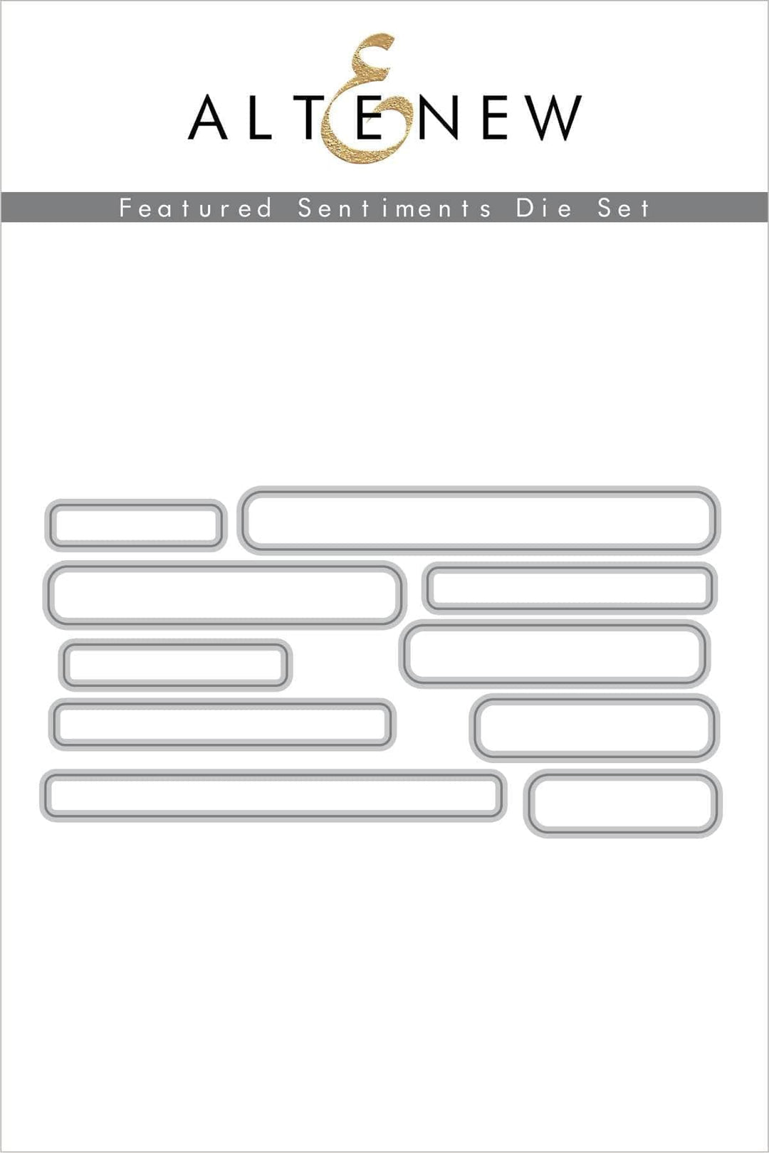 Part A-Glitz Art Craft Co.,LTD Dies Featured Sentiments Die Set