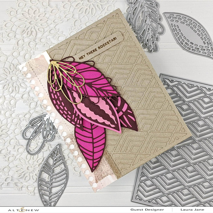 Part A-Glitz Art Craft Co.,LTD Dies Featured Sentiments Die Set