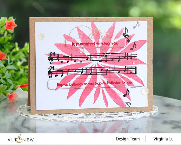 Part A-Glitz Art Craft Co.,LTD Dies Featured Sentiments Die Set