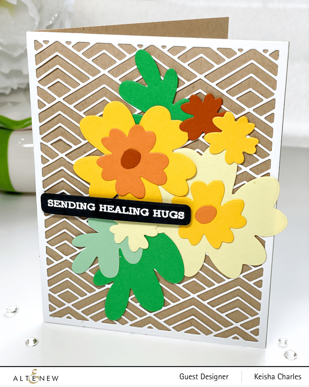 Part A-Glitz Art Craft Co.,LTD Dies Featured Sentiments Die Set