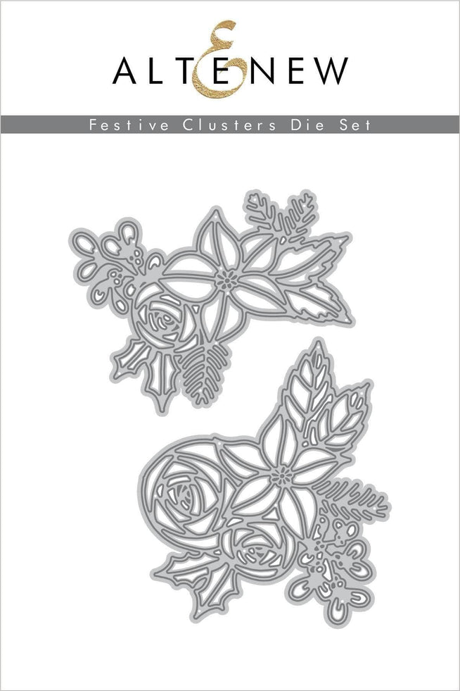Part A-Glitz Art Craft Co.,LTD Dies Festive Clusters Die Set