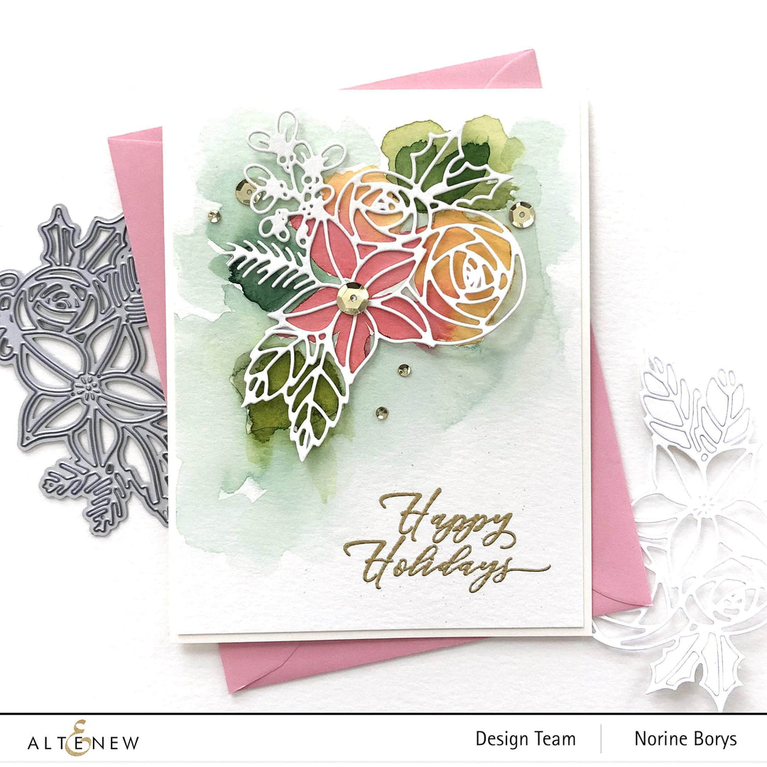 Part A-Glitz Art Craft Co.,LTD Dies Festive Clusters Die Set