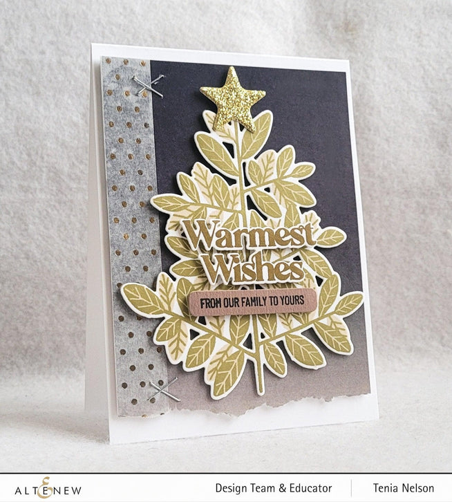 Part A-Glitz Art Craft Co.,LTD Dies Festive Tree Die Set