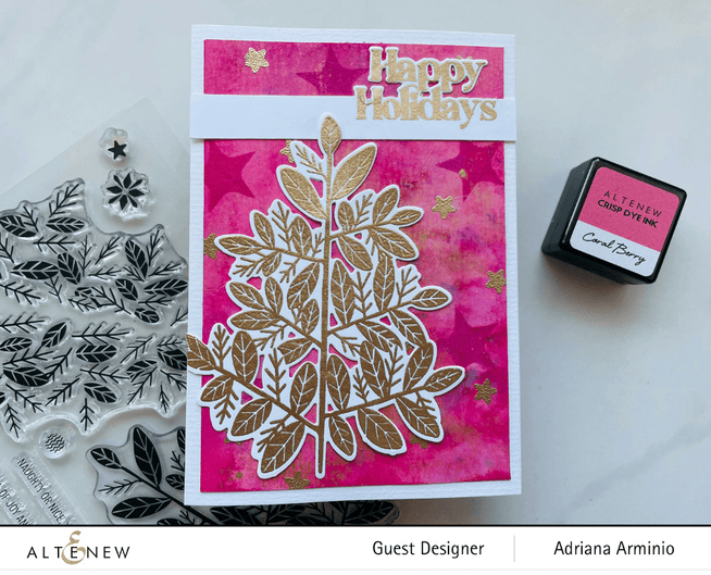 Part A-Glitz Art Craft Co.,LTD Dies Festive Tree Die Set