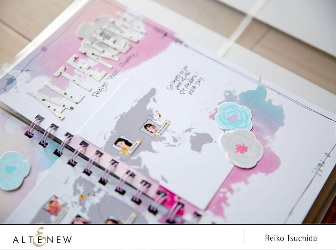 Part A-Glitz Art Craft Co.,LTD Dies Fine Alphabet Die Set