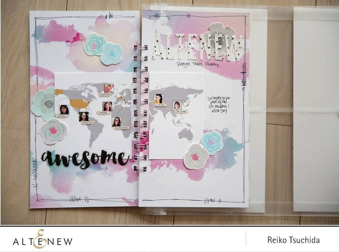 Part A-Glitz Art Craft Co.,LTD Dies Fine Alphabet Die Set