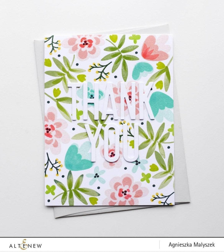 Part A-Glitz Art Craft Co.,LTD Dies Fine Alphabet Die Set