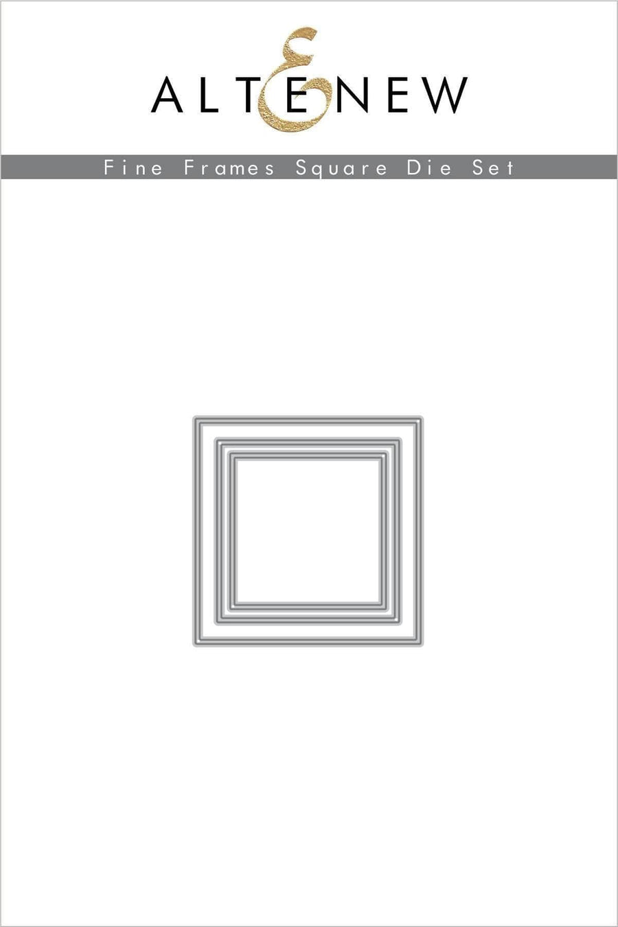 Square Frame Die Fine Frames Square Die Set | Elegant Square Frame Dies - Altenew