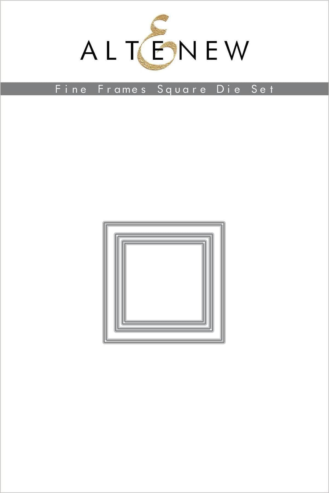 Part A-Glitz Art Craft Co.,LTD Dies Fine Frames Square Die Set