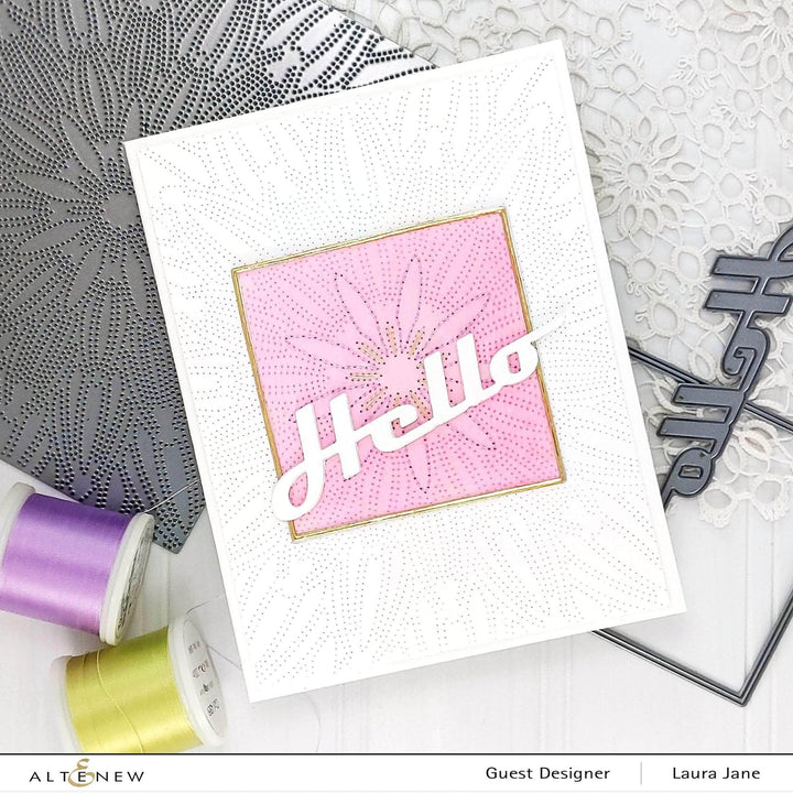 Part A-Glitz Art Craft Co.,LTD Dies Fine Frames Square Die Set