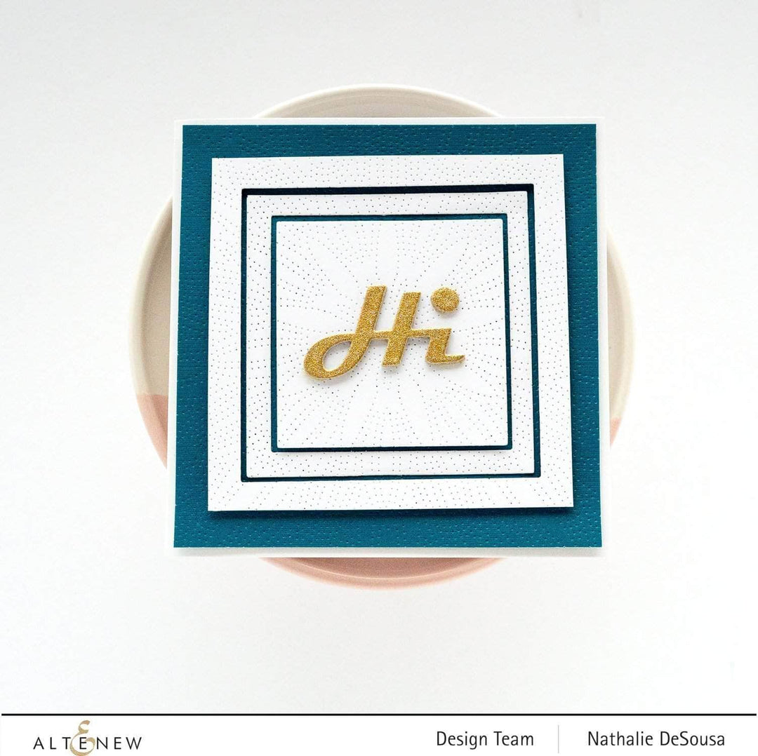 Part A-Glitz Art Craft Co.,LTD Dies Fine Frames Square Die Set