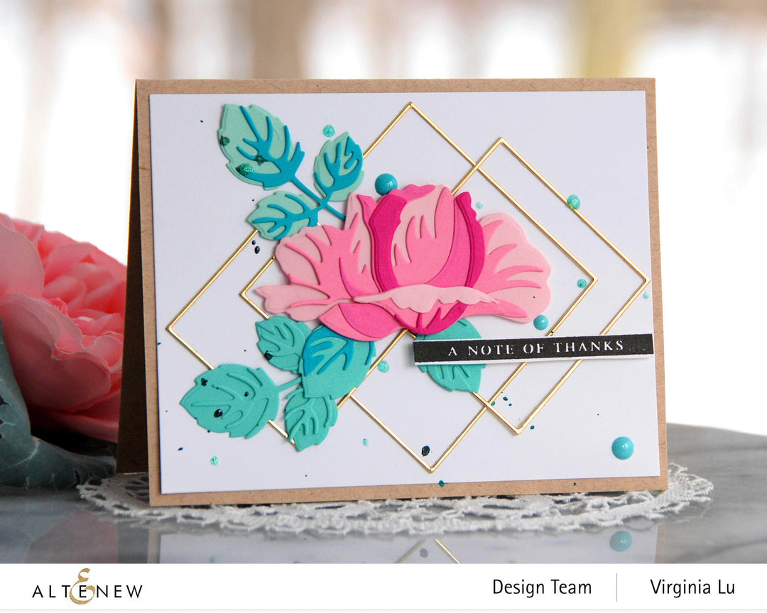 Part A-Glitz Art Craft Co.,LTD Dies Fine Frames Square Die Set