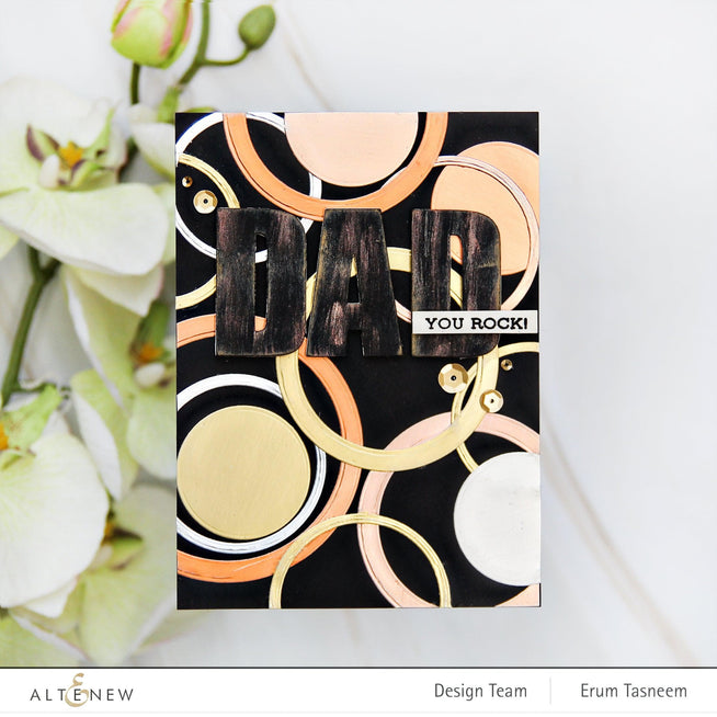 Part A-Glitz Art Craft Co.,LTD Dies Fine Rings: Circles Die Set