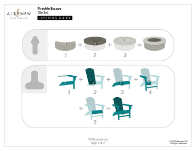 Fireside Escape Die Set