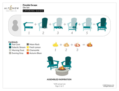 Fireside Escape Die Set
