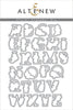 Part A-Glitz Art Craft Co.,LTD Dies Floral Alphabet Die Set