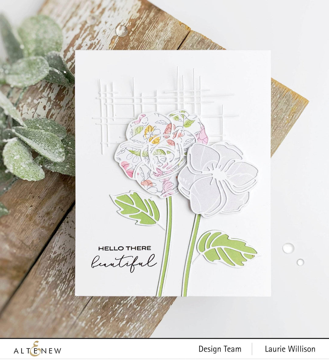 Part A-Glitz Art Craft Co.,LTD Dies Floral Doodles Die Set