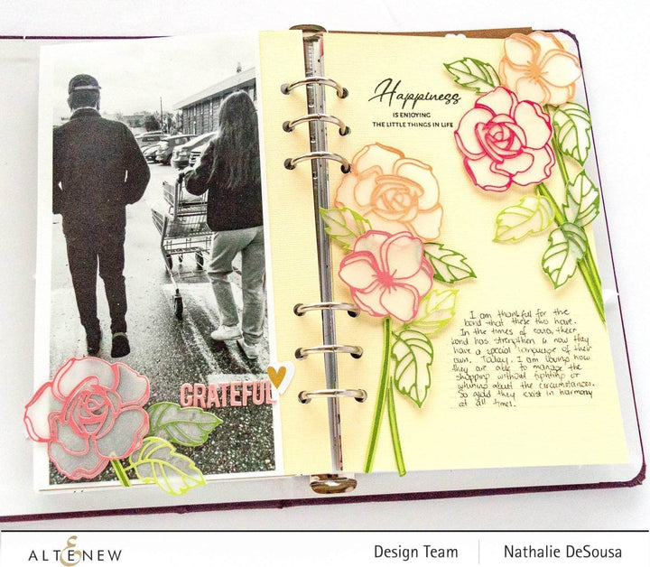 Part A-Glitz Art Craft Co.,LTD Dies Floral Doodles Die Set