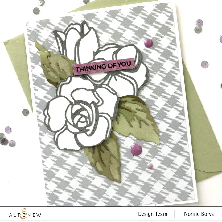 Part A-Glitz Art Craft Co.,LTD Dies Floral Doodles Die Set