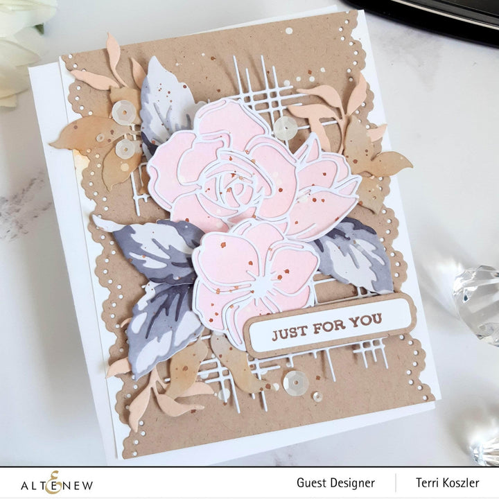 Part A-Glitz Art Craft Co.,LTD Dies Floral Doodles Die Set