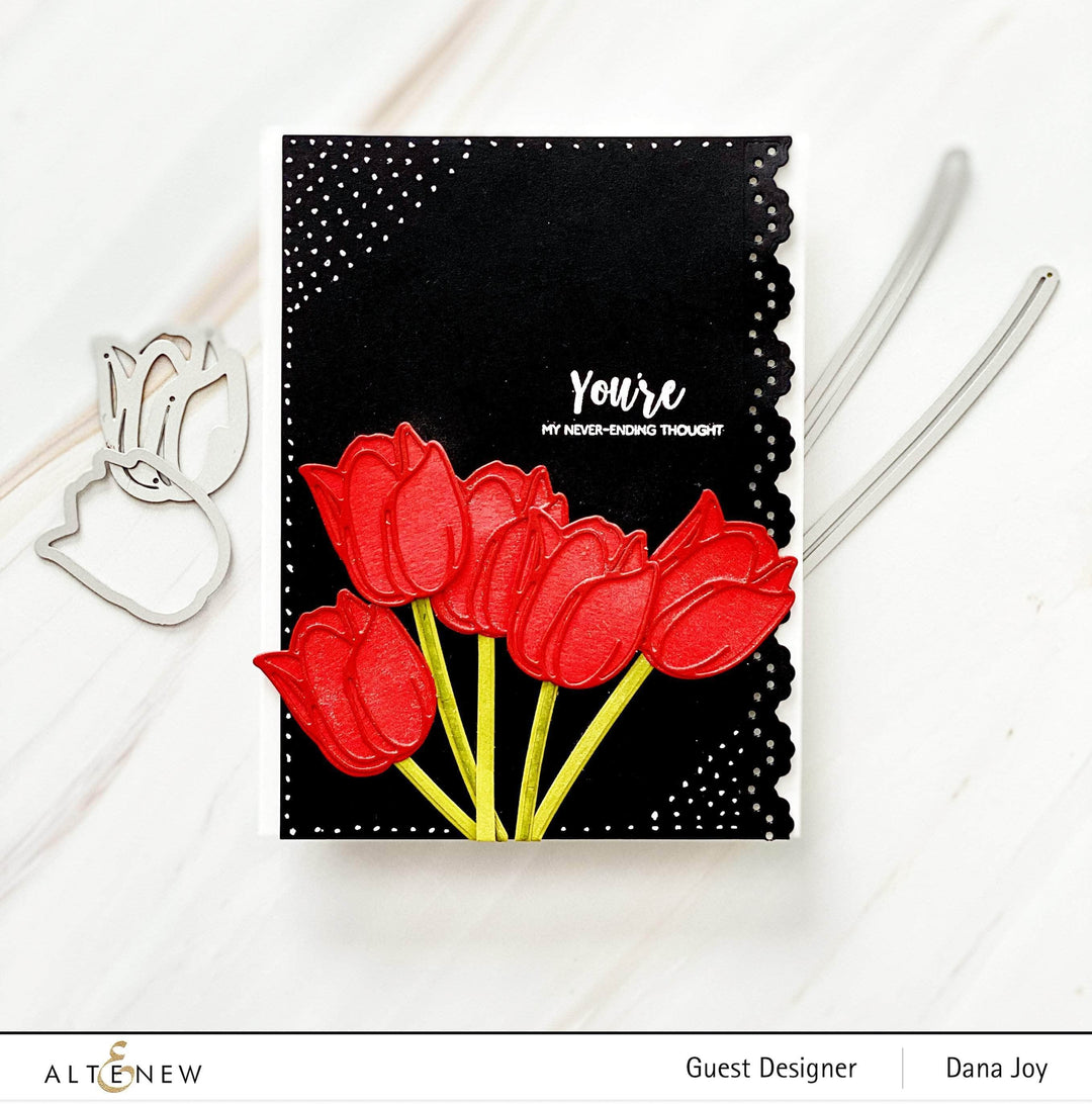 Part A-Glitz Art Craft Co.,LTD Dies Floral Doodles Die Set