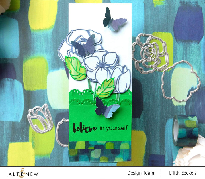 Part A-Glitz Art Craft Co.,LTD Dies Floral Doodles Die Set