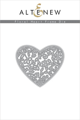 Part A-Glitz Art Craft Co.,LTD Dies Floral Heart Frame Die