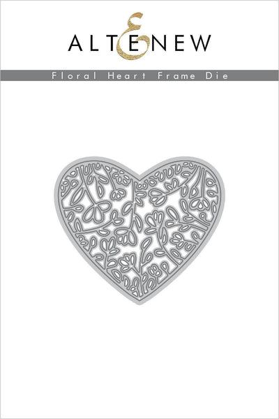 Part A-Glitz Art Craft Co.,LTD Dies Floral Heart Frame Die